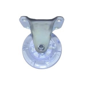 Rodízio Fixo com Placa Linha Gel 35 e 50 mm